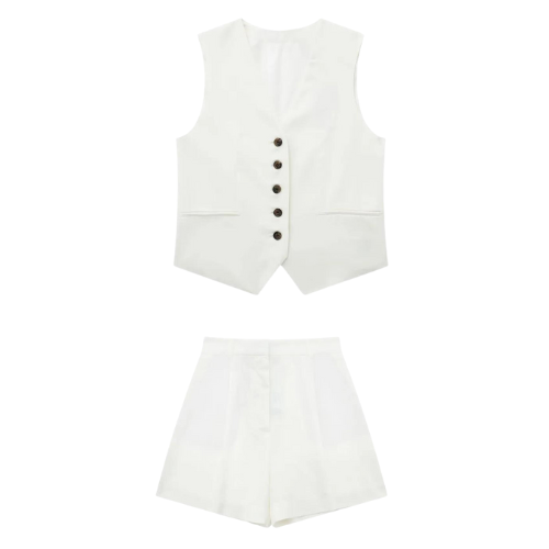 Conjunto TRAFZA - Shorts & Colete