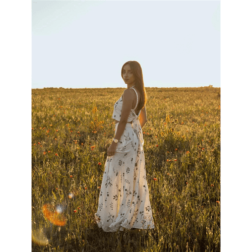 Conjunto Blusa & Saia Italaia
