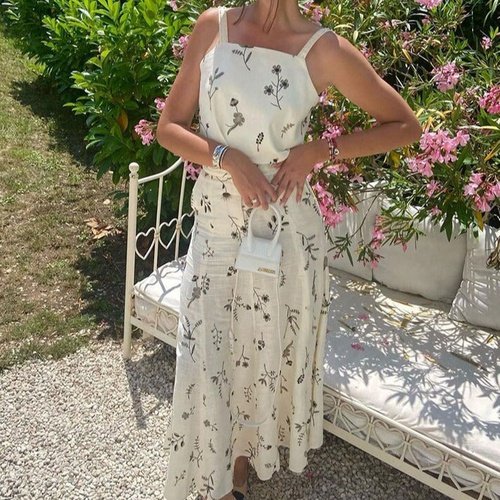 Conjunto Blusa & Saia Italaia