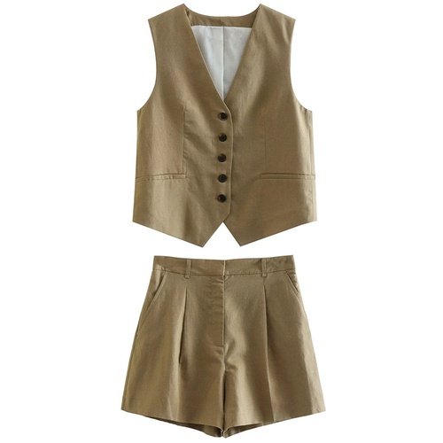 Conjunto TRAFZA - Shorts & Colete