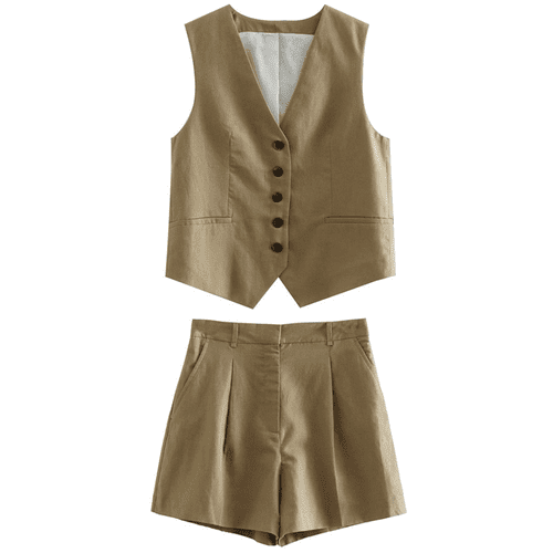Conjunto TRAFZA - Shorts & Colete