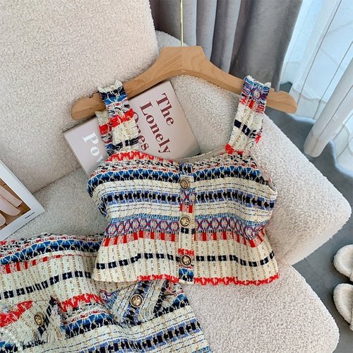 Conjunto Tweed Chez