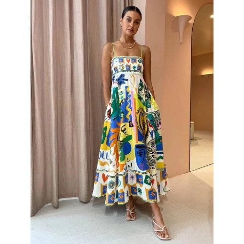 Vestido Midi Robe