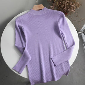 Blusa Canelada Gola Alicia