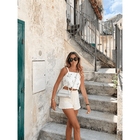 Conjunto Blusa & Saia Italaia