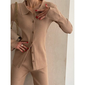 Conjunto Canelado Adora