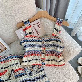 Conjunto Tweed Chez