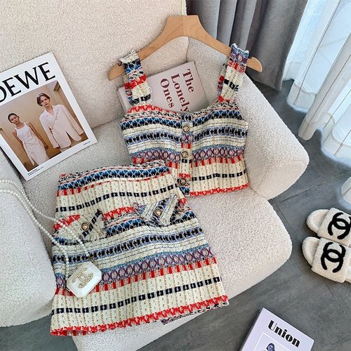 Conjunto Tweed Chez