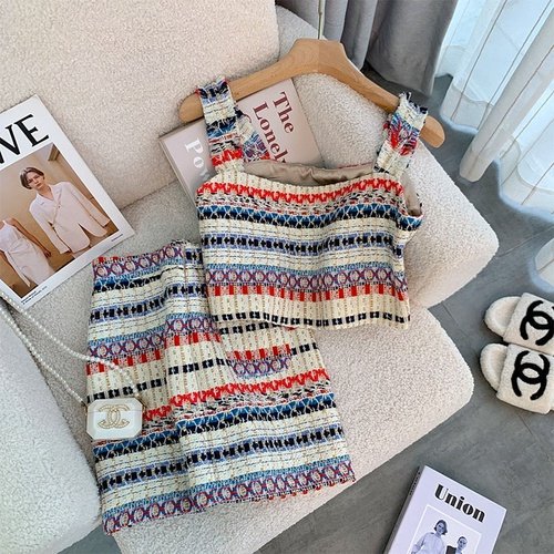Conjunto Tweed Chez